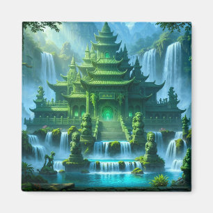 Tempelburg des geheimen Jadethrons Magnet