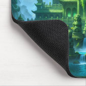 Tempelburg des geheimen Jadethrons Mousepad (Ecke)