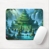 Tempelburg des geheimen Jadethrons Mousepad (Mit Mouse)