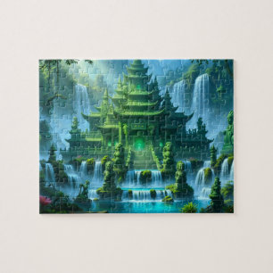 Tempelburg des geheimen Jadethrons Puzzle