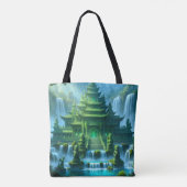 Tempelburg des geheimen Jadethrons Tasche (Rückseite)