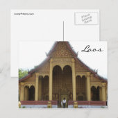 Tempeldach Postkarte (Vorne/Hinten)
