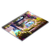 Tempelgarten von Atlantis Notizblock (Linke Seite)