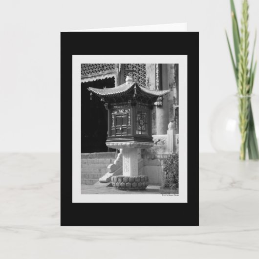 Tempelleuchte Karte (Vorderseite)