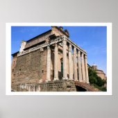 Tempelperspektive Poster (Vorne)