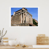 Tempelperspektive Poster (Küche)