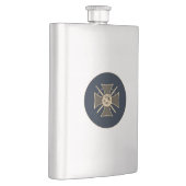 Tempelritter-Flasche Flachmann (Rechts)