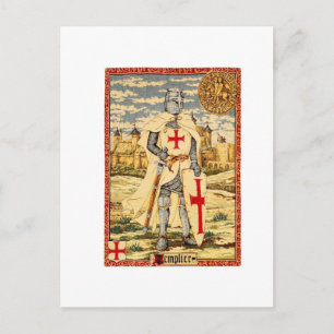 TEMPELRITTER KLASSIKER POSTKARTE