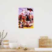 Tempelritter Poster (Küche)