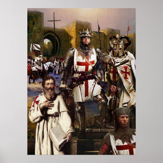 Tempelritter Poster (Vorne)