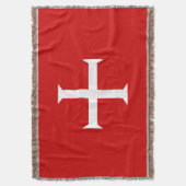 Tempelritter Rot Kreuz Malta teutonische Hospiall Decke (Vorderseite Vertikal)