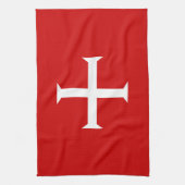 Tempelritter Rot Kreuz Malta teutonische Hospiall Handtuch (Vertikal)