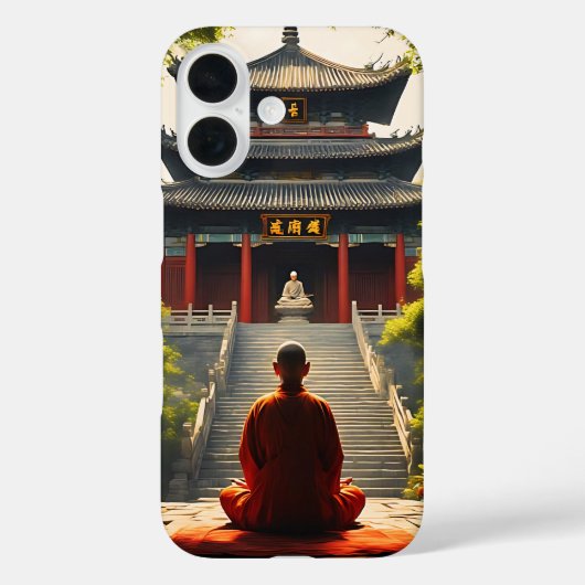 Tempelruhe Case-Mate iPhone Hülle (Rückseite)