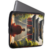 Tempelruhe Laptopschutzhülle (Vorne Rechts)