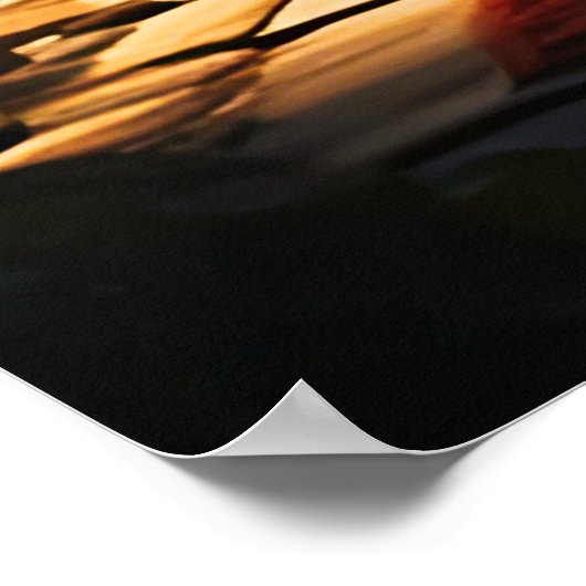 Tempelruhe Poster (Ecke)