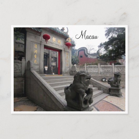 Tempeltor Postkarte (Vorderseite)