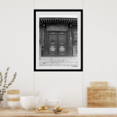 Tempeltür drucken poster (Küche)