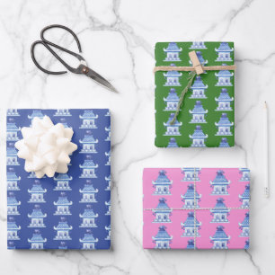 Tempelwrapping Paper Geschenkpapier Set