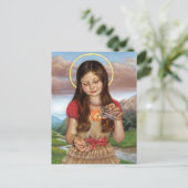 Temperament Postkarte (Stehend Vorderseite)