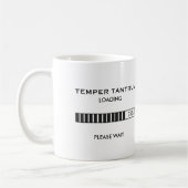 Temperament-Wutanfall-Laden Kaffeetasse (Links)