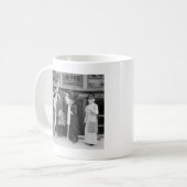 Temperamentvoller Suffragettes, 1914 Kaffeetasse (Vorderseite Links)