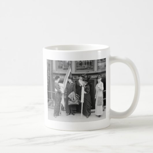 Temperamentvoller Suffragettes, 1914 Kaffeetasse (Rechts)