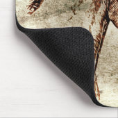 Temperamentvolles Pferd Mousepad (Ecke)