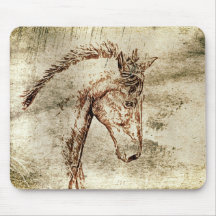 Temperamentvolles Pferd