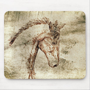 Temperamentvolles Pferd Mousepad