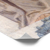 Temperance aus der Wand der Sakristei (Fresko) Poster (Ecke)