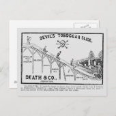 Temperance Movement, 1887 Postkarte (Vorne/Hinten)