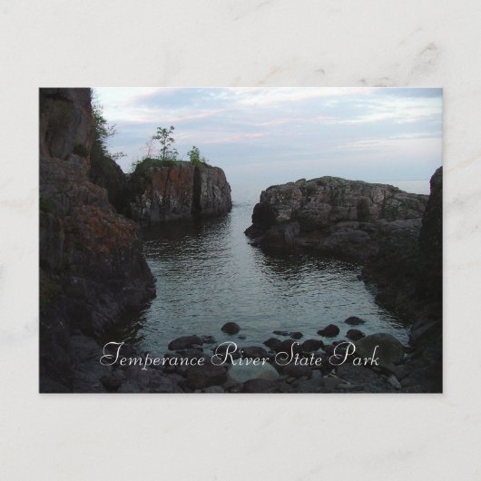 Temperance River Postkarte (Vorderseite)
