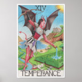 Temperance tarot card poster (Vorne)
