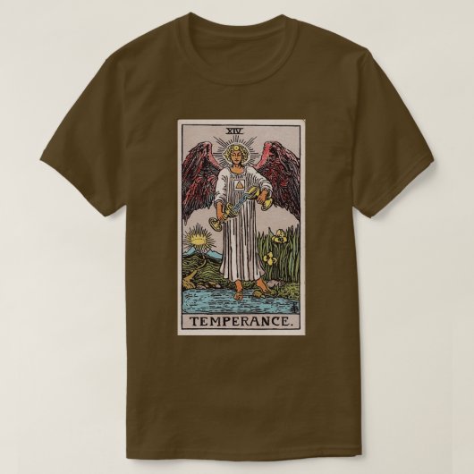 Temperance-Tarot T-Shirt (Design vorne)