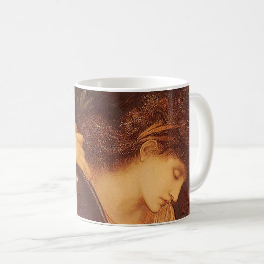 Temperantia von Sir Edward Coley Burne-Jones Kaffeetasse (VorderseiteRechts)