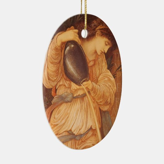 Temperantia von Sir Edward Coley Burne-Jones Keramikornament (Rechts)