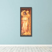 Temperantia von Sir Edward Coley Burne-Jones Leinwanddruck (Insitu (Holzboden))