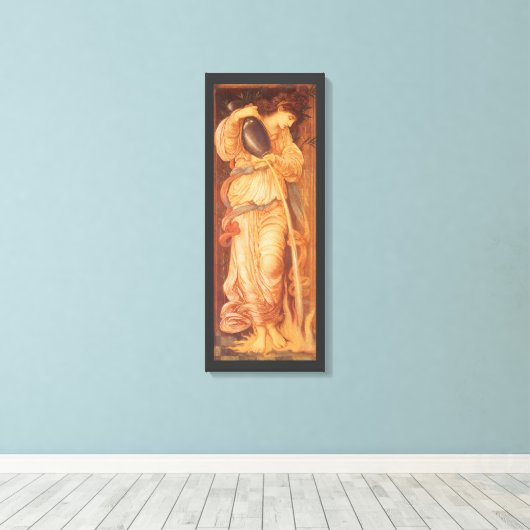 Temperantia von Sir Edward Coley Burne-Jones Leinwanddruck (Insitu (Holzboden))