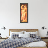 Temperantia von Sir Edward Coley Burne-Jones Leinwanddruck (Insitu (Schlafzimmer))
