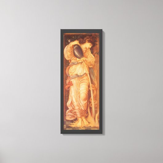 Temperantia von Sir Edward Coley Burne-Jones Leinwanddruck (Vorderseite)