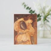 Temperantia von Sir Edward Coley Burne-Jones Postkarte (Stehend Vorderseite)