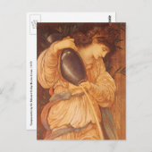 Temperantia von Sir Edward Coley Burne-Jones Postkarte (Vorne/Hinten)