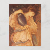 Temperantia von Sir Edward Coley Burne-Jones Postkarte (Vorderseite)
