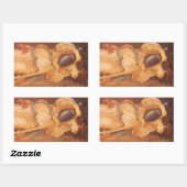 Temperantia von Sir Edward Coley Burne-Jones Rechteckiger Aufkleber (Blatt)