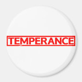 Temperäre Briefmarke Magnet (Vorne)