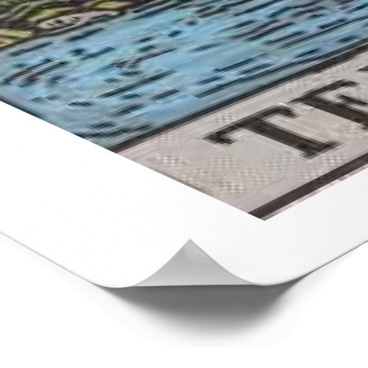 Temperäre Tarot Card Poster (Ecke)