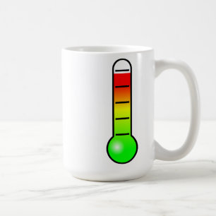Temperatur-Thermometer Kaffeetasse