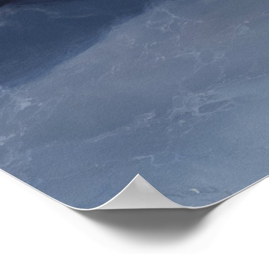 Tempest, 1855 Ivan Aivazovsky Poster (Ecke)