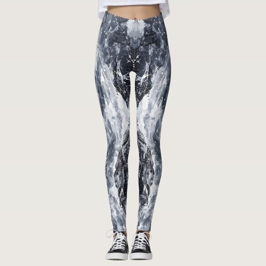 Tempest an der walisischen Küste Leggings (Vorderseite)