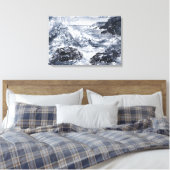 Tempest an der walisischen Küste Leinwanddruck (Insitu (Schlafzimmer))